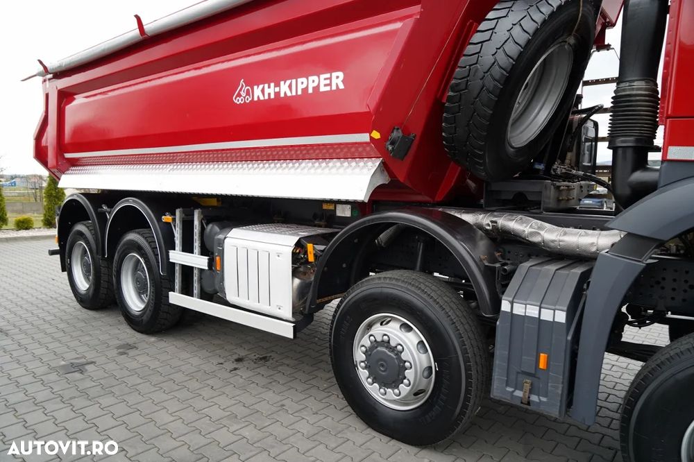 Mercedes-Benz AROCS 4145 / 8x8 / BASCULATOR SPATE / KH KIPPER / MANUAL / ANVELOPE 100% / EURO 6 - 18