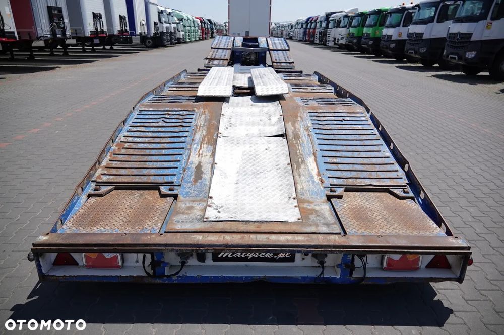 Nooteboom VS-MONT/ VSAT11 / NACZEPA LAWETA / NISKOPODWOZIOWA / 17 M / PODEST HYDRAULICZNY / WCIĄGARKA / SAF - 14