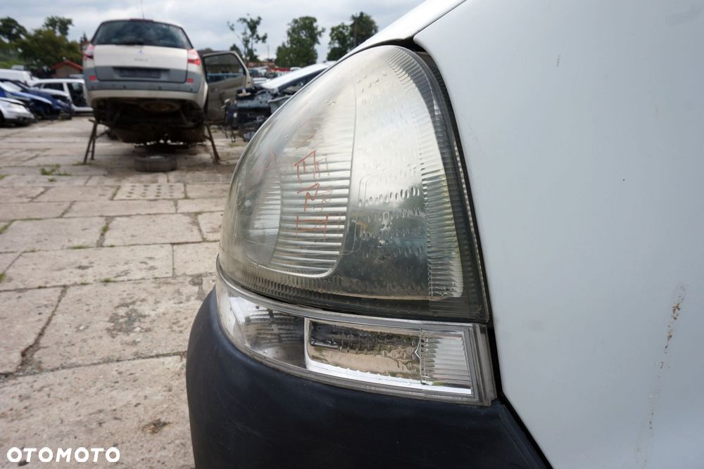 MASKA ZDERZAK BŁOTNIKI LAMPY MASTER II LIFT O389  RENAULT 2003-2010 BIAŁY PRZÓD KOMPLETNY - 17