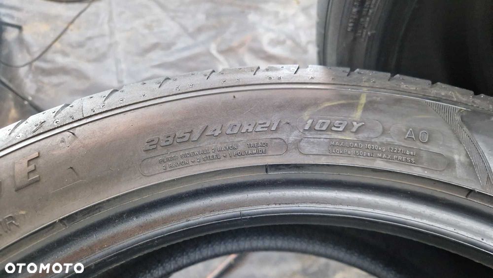 4x 285/40/21 Goodyear Eagle F1 Asymmetric AO//JAK NOWE//FV 23%// - 6