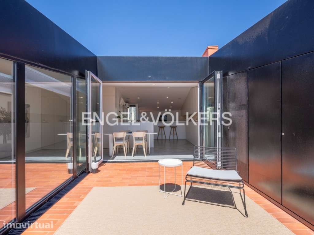 Penthouse T3 Duplex com Vista Tejo em Condomínio Exclusivo - Grande imagem: 4/43