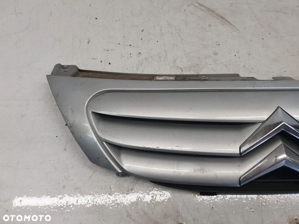 CITROEN C3 LIFT FL GRILL PRZÓD PRZEDNI ATRAPA PRZEDNIEGO ZDERZAKA EZRC SREBRNY - 2