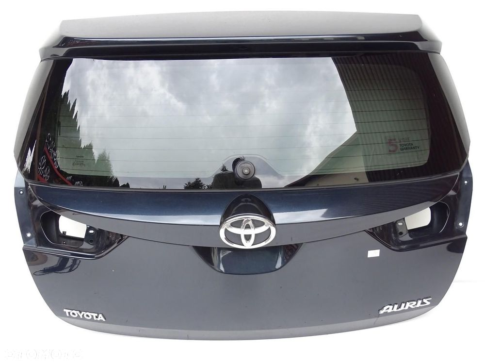 KLAPA TYŁ TYLNA BAGAŻNIKA + SZYBA LAKIER 1H2 TOYOTA AURIS II E18 HB 12-18r - 1