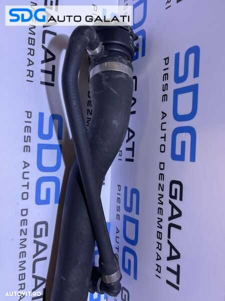 Furtun Conducta Radiator Apa Lichid Racire Motor Antigel BMW Seria 1 E81 E87 118 120 2.0 D M47 2007 - 2011 Cod 4714092 17124714092 - 5
