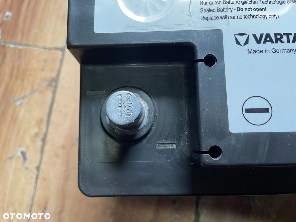 BMW akumulator AGM oryginalny 90 Ah 900 A prawy plus 18r - 2
