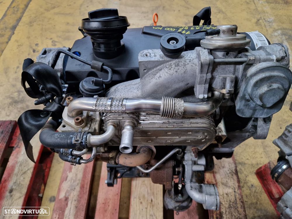 Motor usado BXE AUDI A3 8P 1.9 TDI 105CV SEAT LEON ALTEA SKODA OCTAVIA VW GOLF 5 TOURAN JETTA - 6
