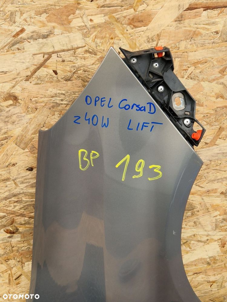 OPEL CORSA D LIFT KOD LAK. Z40W BŁOTNIK PRZÓD PRZEDNI PRAWY - 2