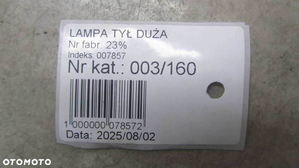 FORD MONDEO MK5 HB LAMPA W BŁOTNIK PRAWA TYŁ TYLNA DS73-13404-FJ - 6