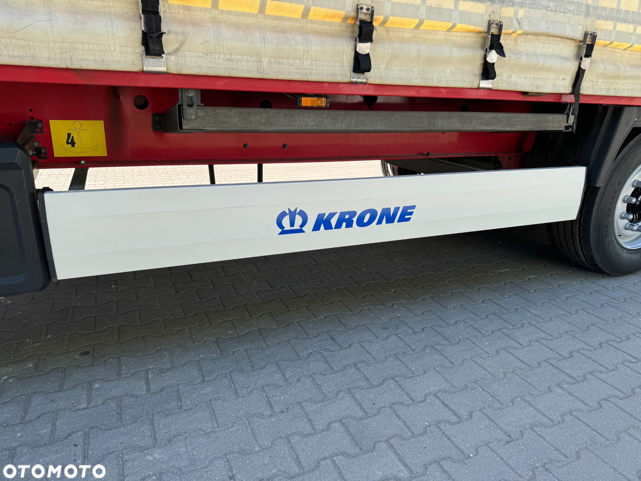 Krone Coilmulde, Rozsuwany tył, Maxi 385/55R22,5 - 26