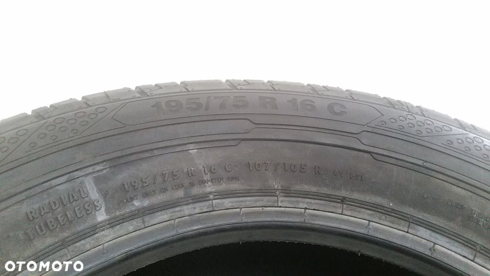 2 x Opona 195/75R16C Continental ContiVanContact 200 - 4