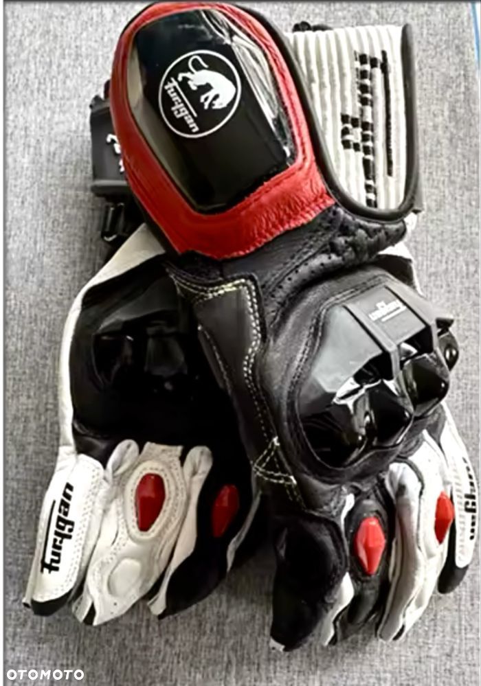 Rękawice motocyklowe skórzane - 2