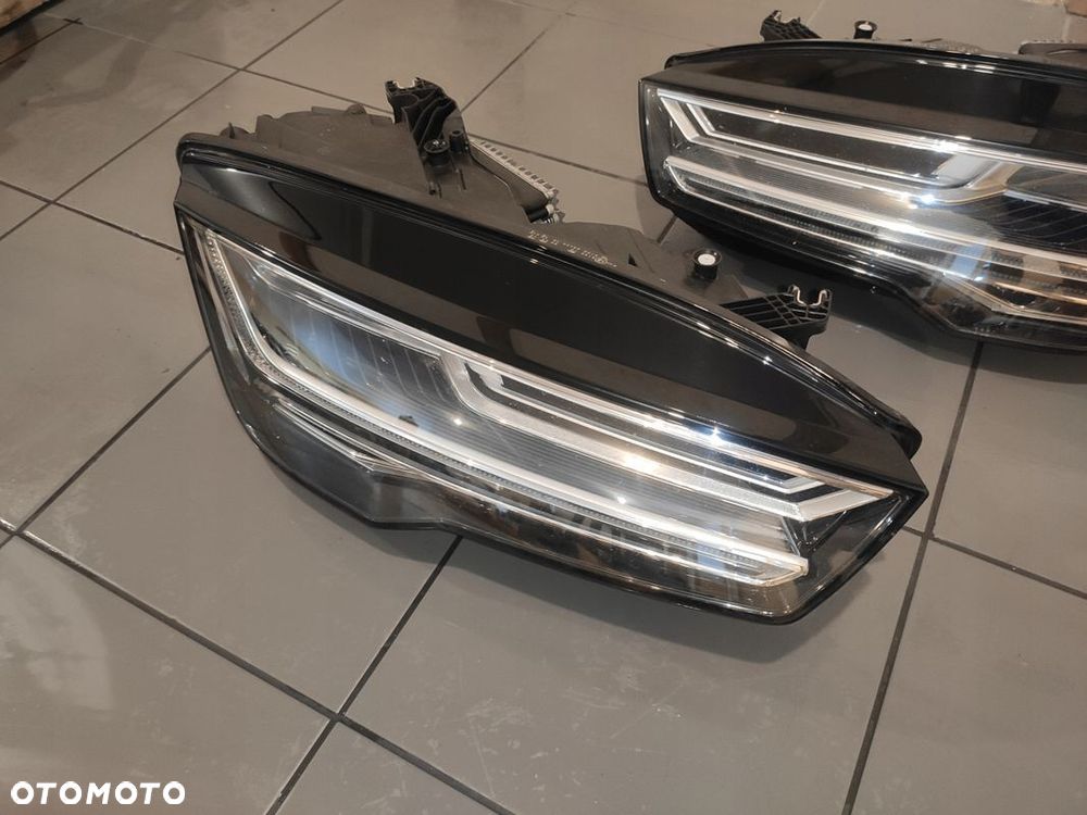 AUDI A7 4G8 LIFT LAMPY PRZÓD FULL LED MATRIX KOMPLETNE LEWA PRAWA ORYGINAŁ - 3