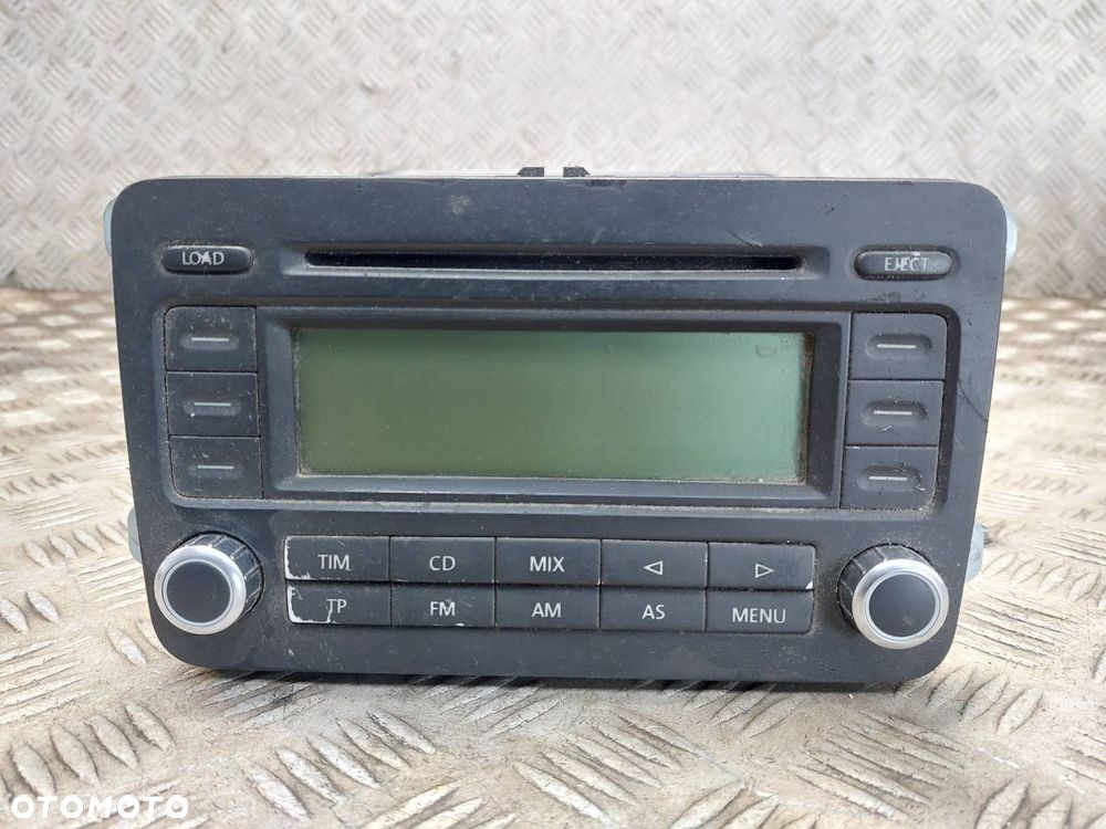 RADIO ODTWARZACZ + RAMKA VOLKSWAGEN GOLF PLUS 5M0858071J - 2