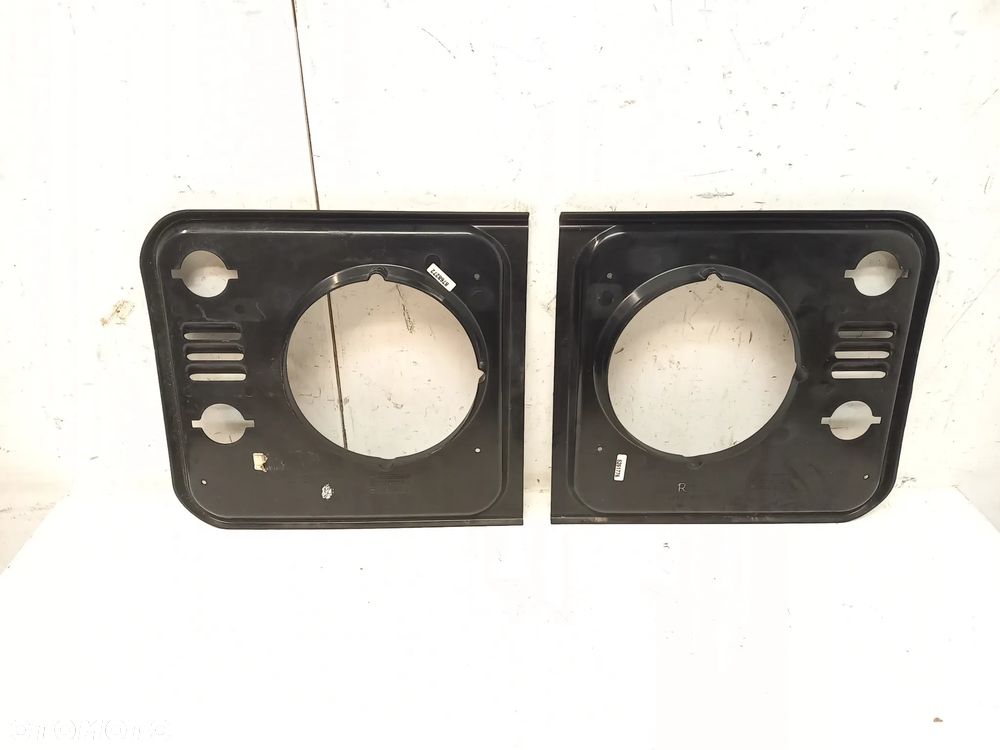 Land Rover Defender L316 atrapa grill maskownica oslona lampy przod lewa prawa - 4