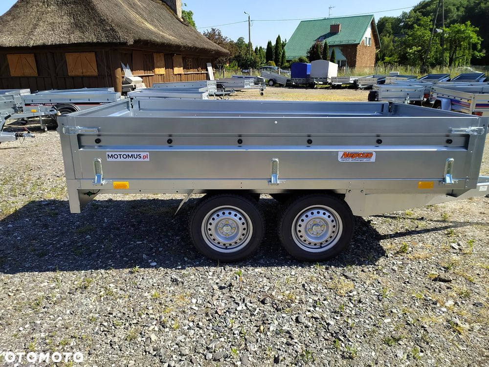 Neptun Przyczepa Neptun N7-263 2 KPS 263x145x40 2 osie koła pod spodem mocna - 5