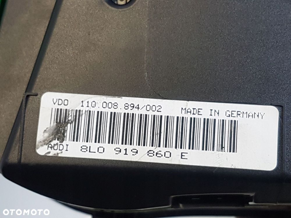 AUDI A3 1.6 96- LICZNIK 8L0919860E 110.008.894/002 - 9