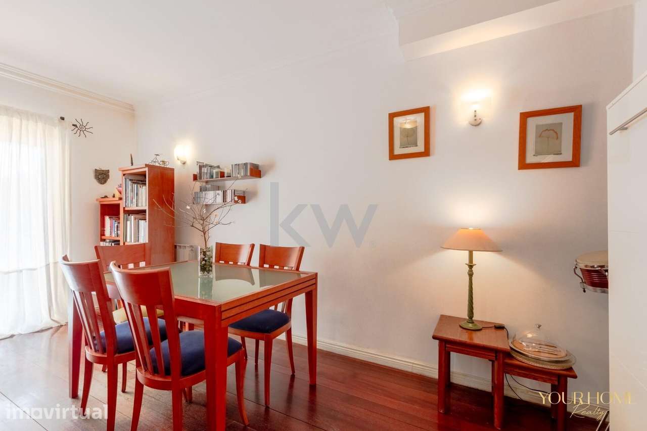 Espaçoso Apartamento T1, com  amplo terraço e garagem, em localização - Grande imagem: 4/19