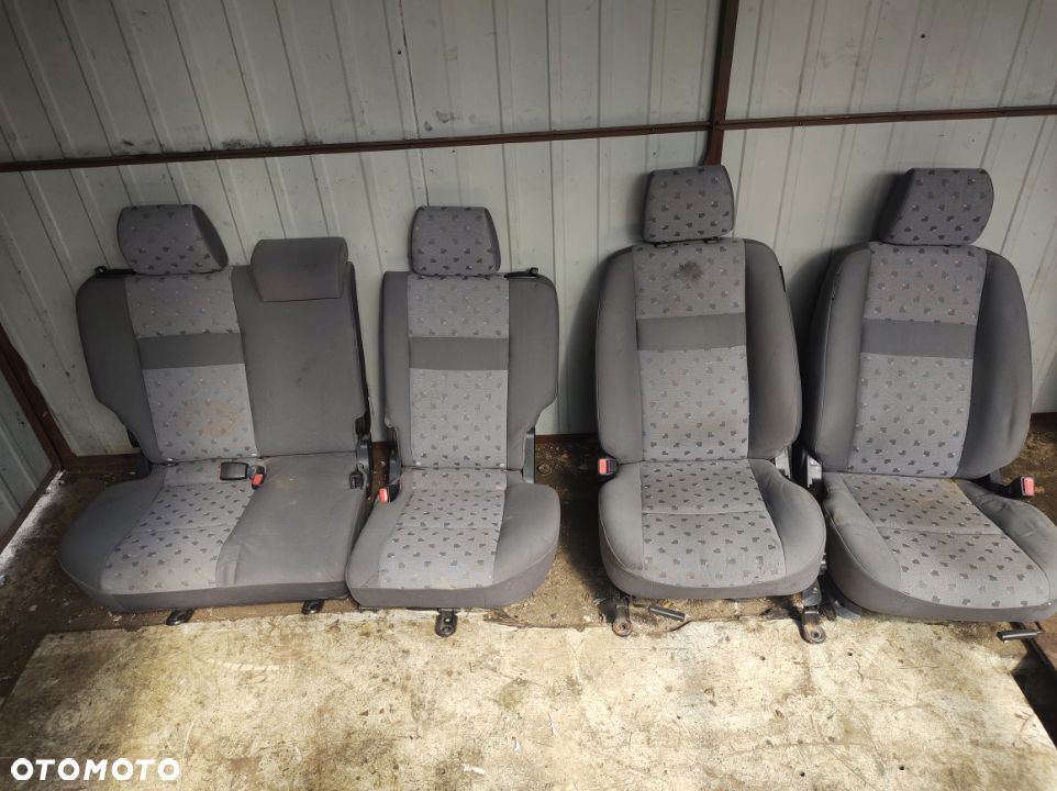 HYUNDAI getz fotel przód tył kanapa komplet 5d - 1