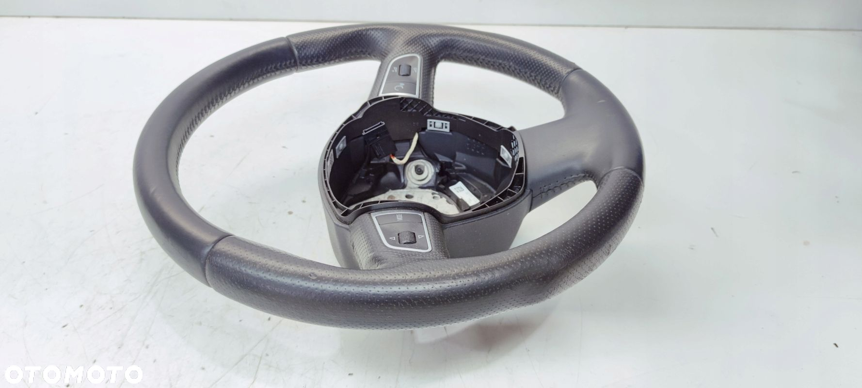 KIEROWNICA SKÓRA MULTIFUNKCJA AUDI A6 C6 A8 D3 LIFT 4E0419091DA TNA - 5