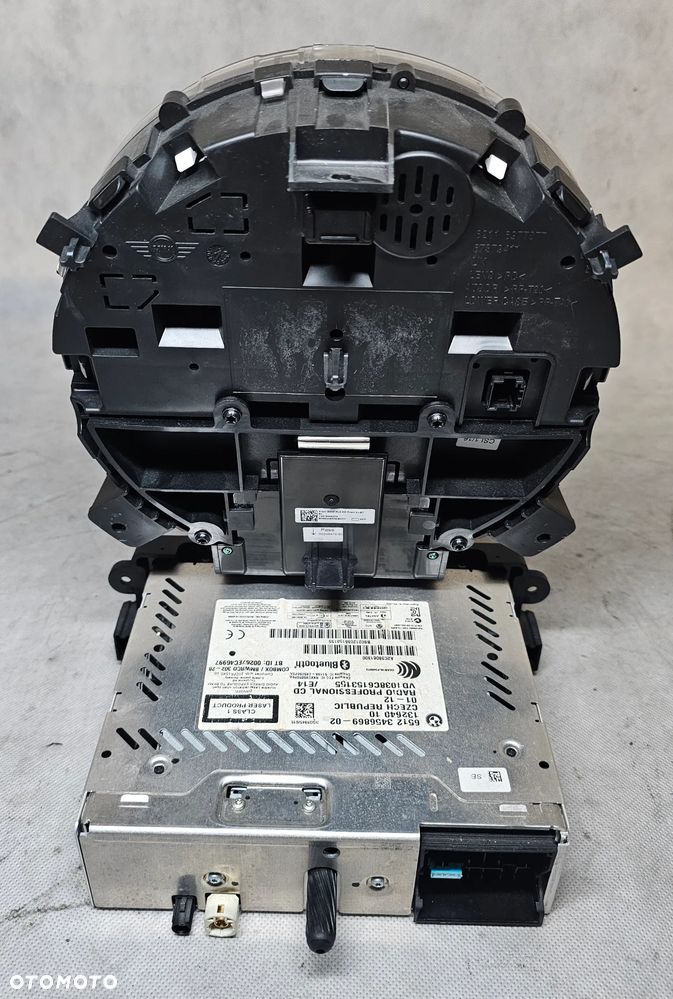 Radio 3456869 zegar licznik MINI COOPER 6977077 - 4