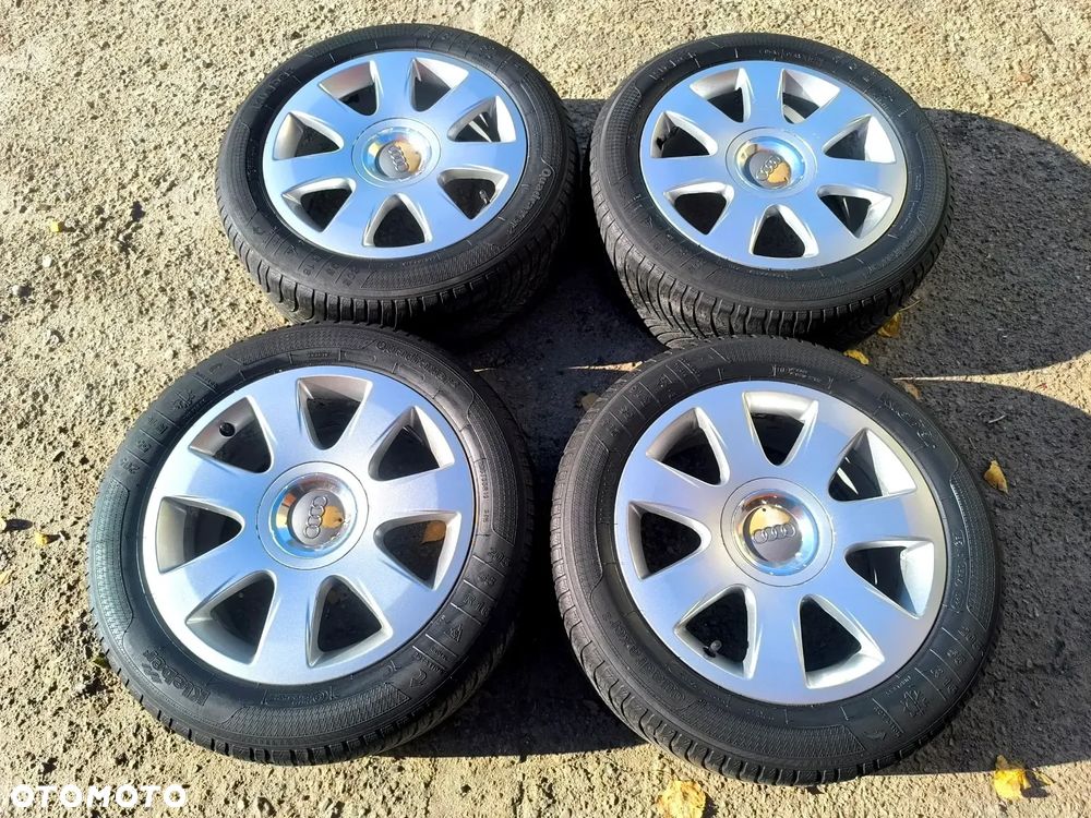 5x112 Felgi Aluminiowe Alufelgi 16 Koła Zimowe Zima AUDI A4 B5 B6 B7 A6 C5 C6 8H0 A3 8P 8V TT Legnica ALU-RAD VW SEAT SKODA 4mm 205/55 - 1