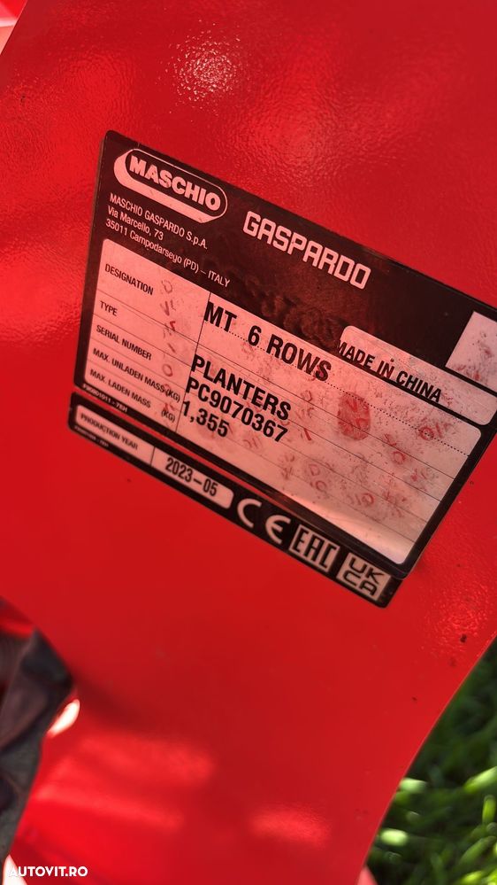 Maschio GASPARDO MT 6 + V1200 - 4