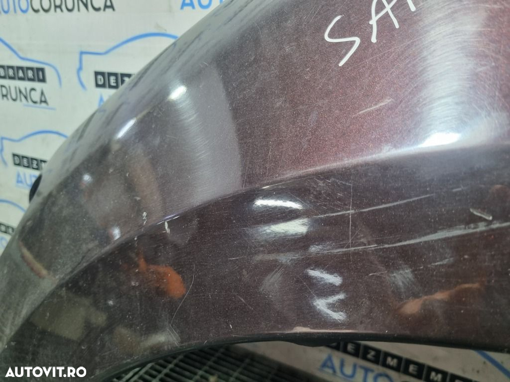 Aripa Stanga Fata Hyundai Santa Fe 2 2007 - 2012 4 Usi NEGRU (1237) - 3