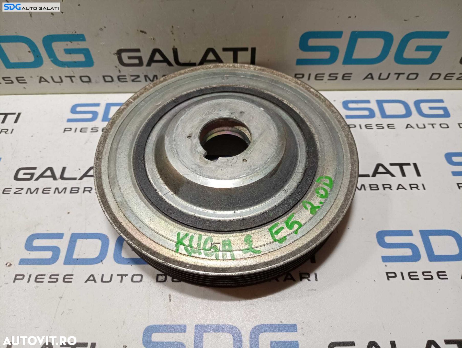 Fulie Curea Vibrochen Arbore Cotit Ford Focus 3 2.0 TDCI 2010 - 2015 Cod 9681640880 [M5687] - 1
