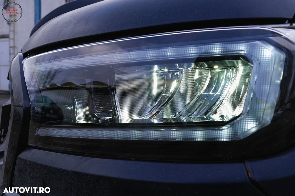 Faruri LED Light Bar Ford Ranger (2015-2020) LHD Negru cu Semnal Dinamic- livrare gratuita - 24