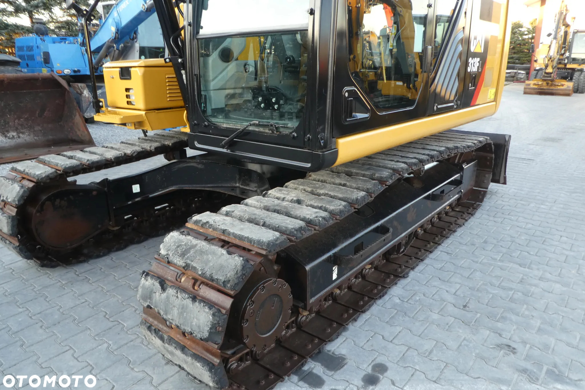 Caterpillar 313FL Z NIEMIEC Z PŁUGIEM - 12