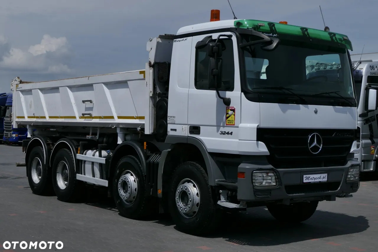 Mercedes-Benz ACTROS 32 440 / 8x4 / WYWROTKA + HYDROBURTA / EPS + SPRZĘGŁO / ŁADOWNOŚĆ : 18 TON - 13