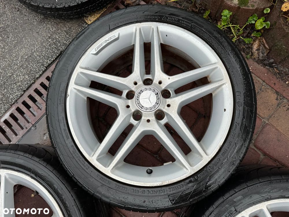 FELGI ALUMINIOWE MERCEDES AMG W204 17 CALI 5X112 ET47 ET58 - 5