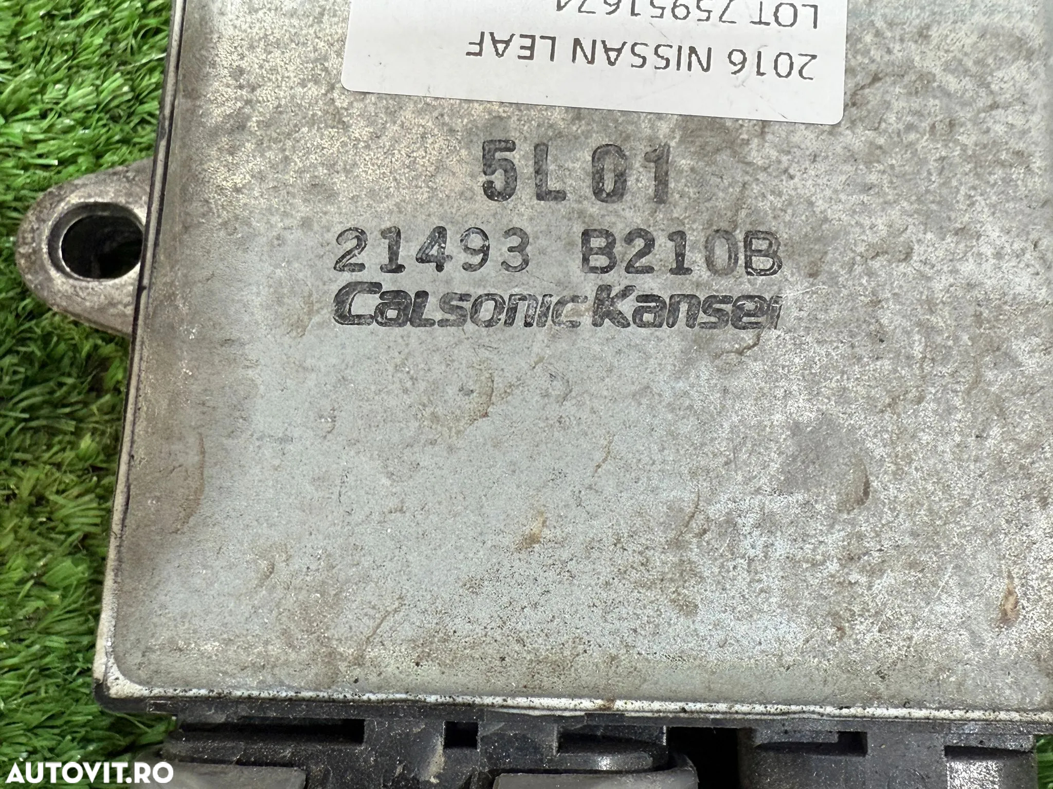 RELEU VENTILATOR NISSAN LEAF 1 EM57 ELECTRIC MOTOR F/EV HATCHBACK 2016 COD OEM 21493B210B 2011-2017 - 6