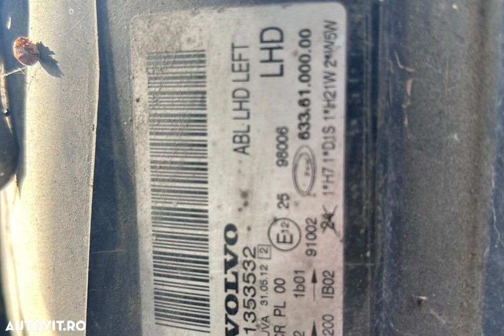 FAR STANGA XENON ADAPTIV VOLVO S80 - AN 2012 - 7