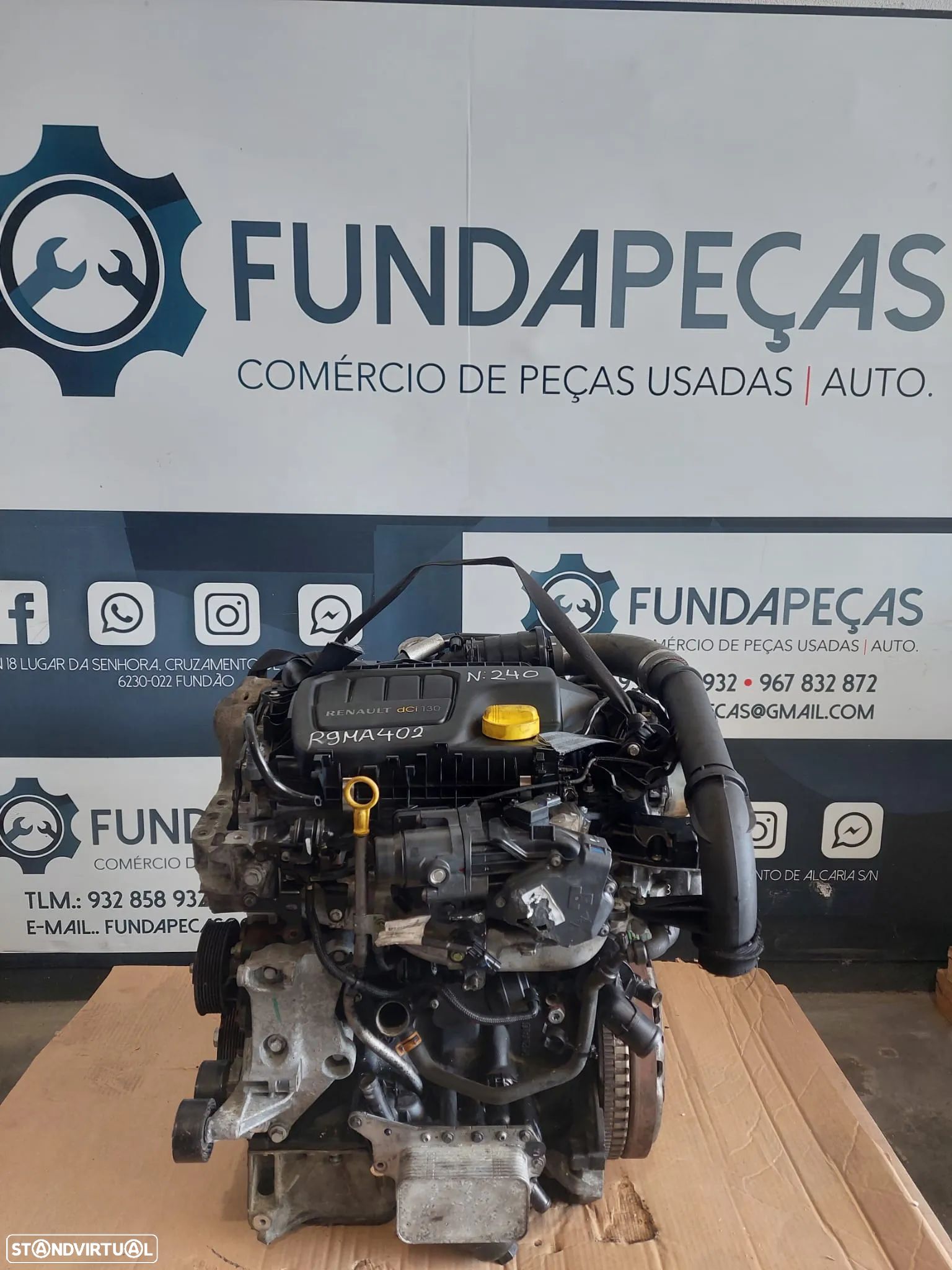 Motor Renault Scenic 3 1.6 Dci 130Cv Ref: R9MA402 - 1