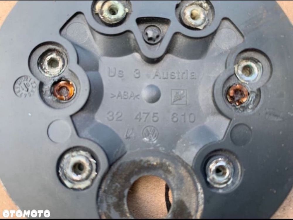 32475610 emblemat znaczek vw volkswagen 90mm - 3