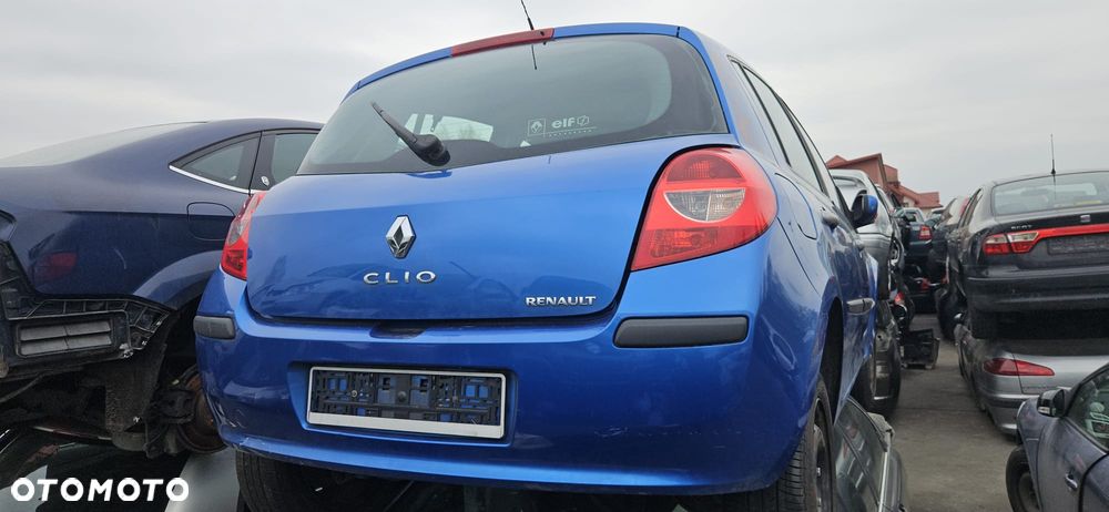 RENAULT CLIO III 05-09 1.4 K4J 780 - ZDERZAK TYL TYLNI TEI45 - 6