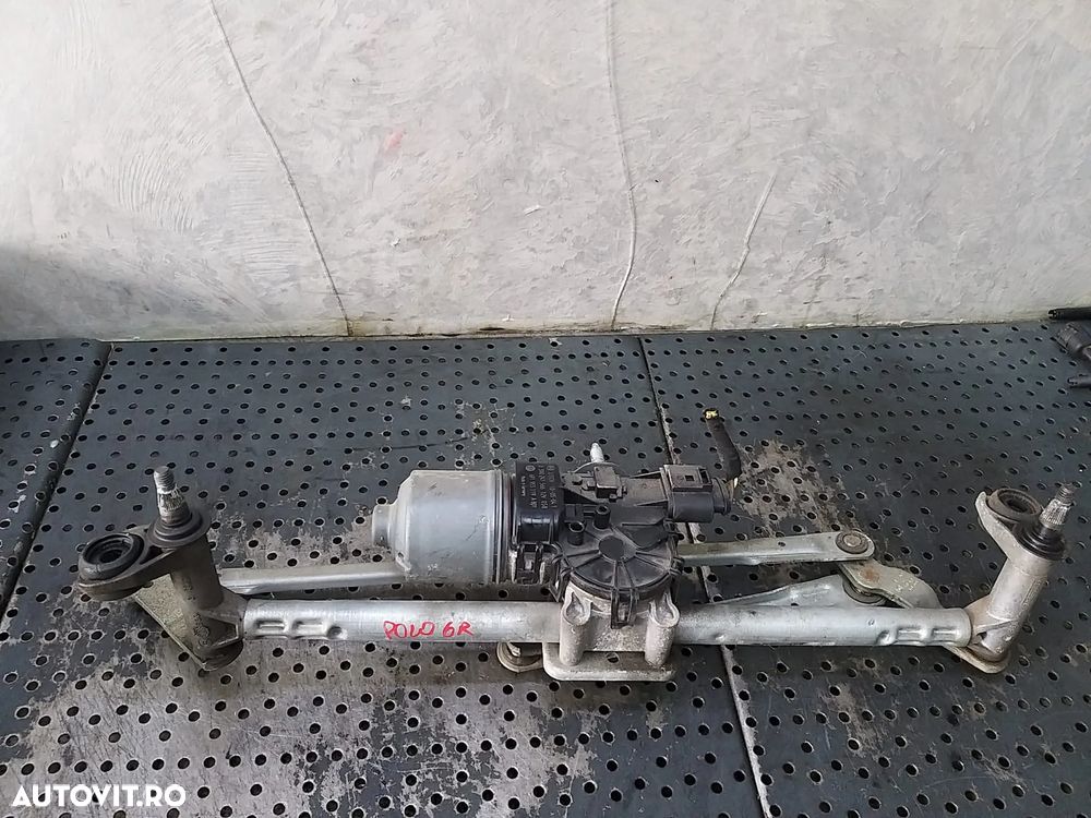 Ansamblu stergator motoras vw polo 6r 3397021278 6r1955023b 0390241566 6r1955119a - 1