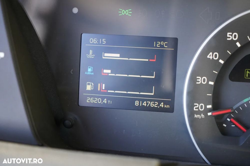 Volvo FH 500 / TANDEM 120 M3 / RIDICABIL / I-PARK COOL / + CAPOTĂ FRESH / PUNTE RIDICABILĂ / SAF / PODEA REZISTENTĂ - 35