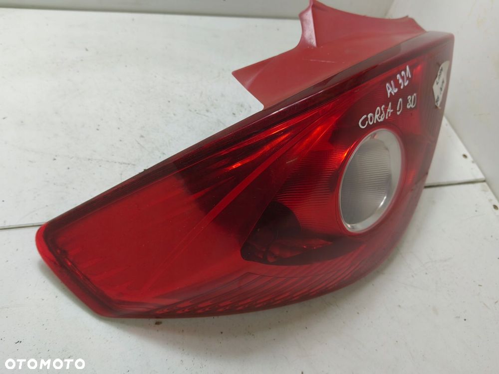 lampa lewy tyŁ opel corsa d 3d 13186350 - 2