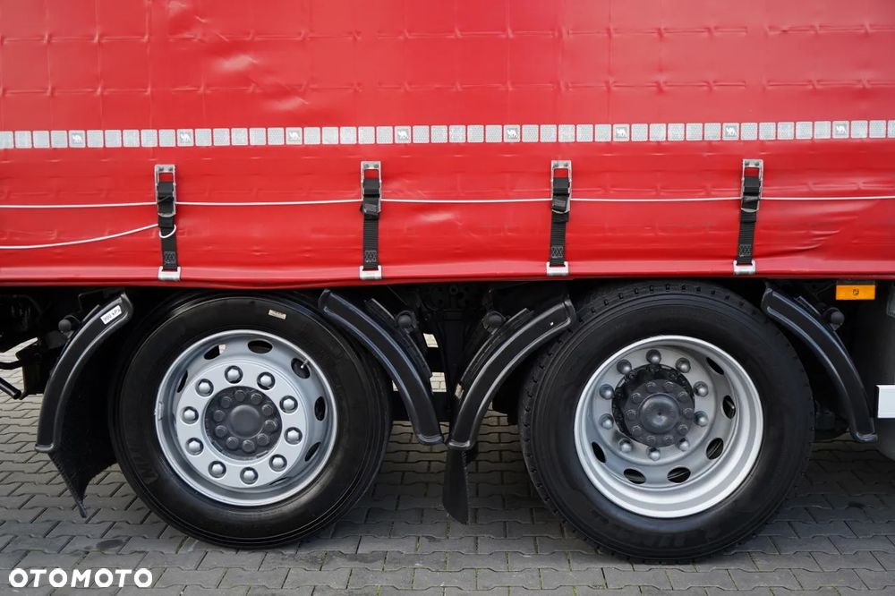 Mercedes-Benz ACTROS 2545 / FIRANKA- 7,7 M  / 6x2 / OŚ PODNOSZONA / BIG SPACE / WIELTON / 2021 - 19