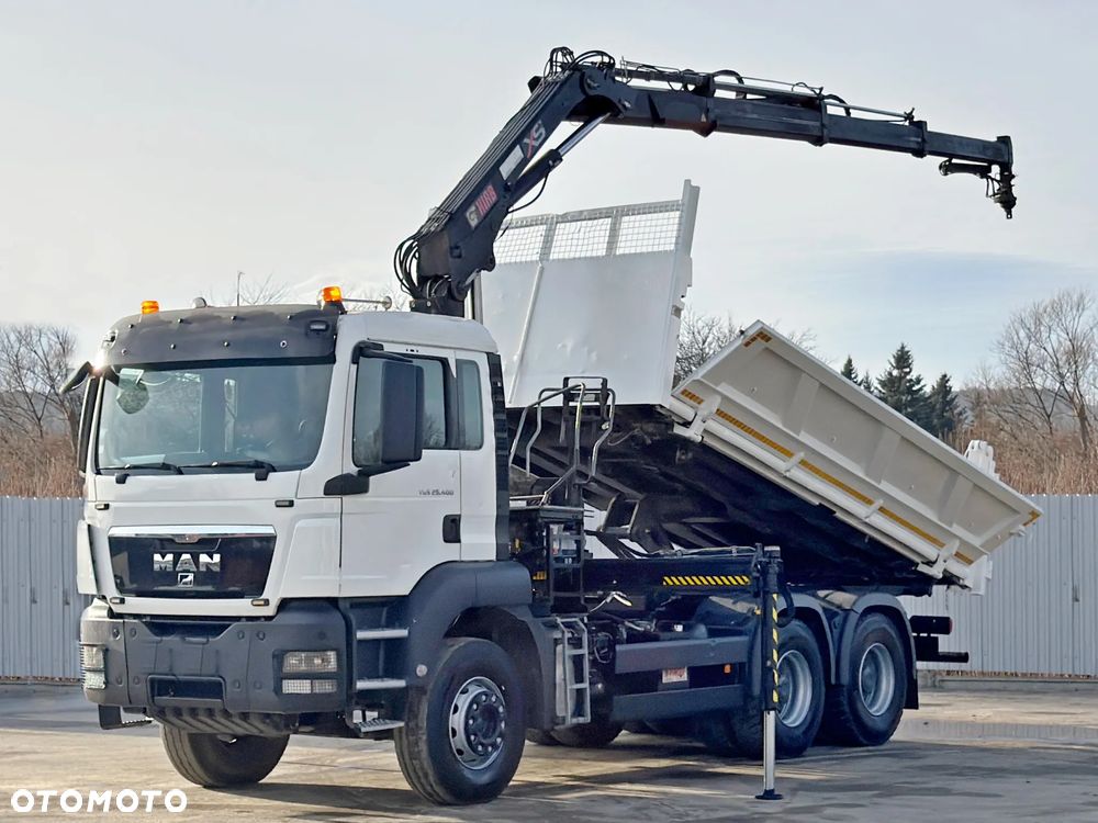 MAN TGS 26.400 *WYWROTKA 5,30m * HIAB 144 B - 3 HIDUO + PILOT * 6x4 - 5