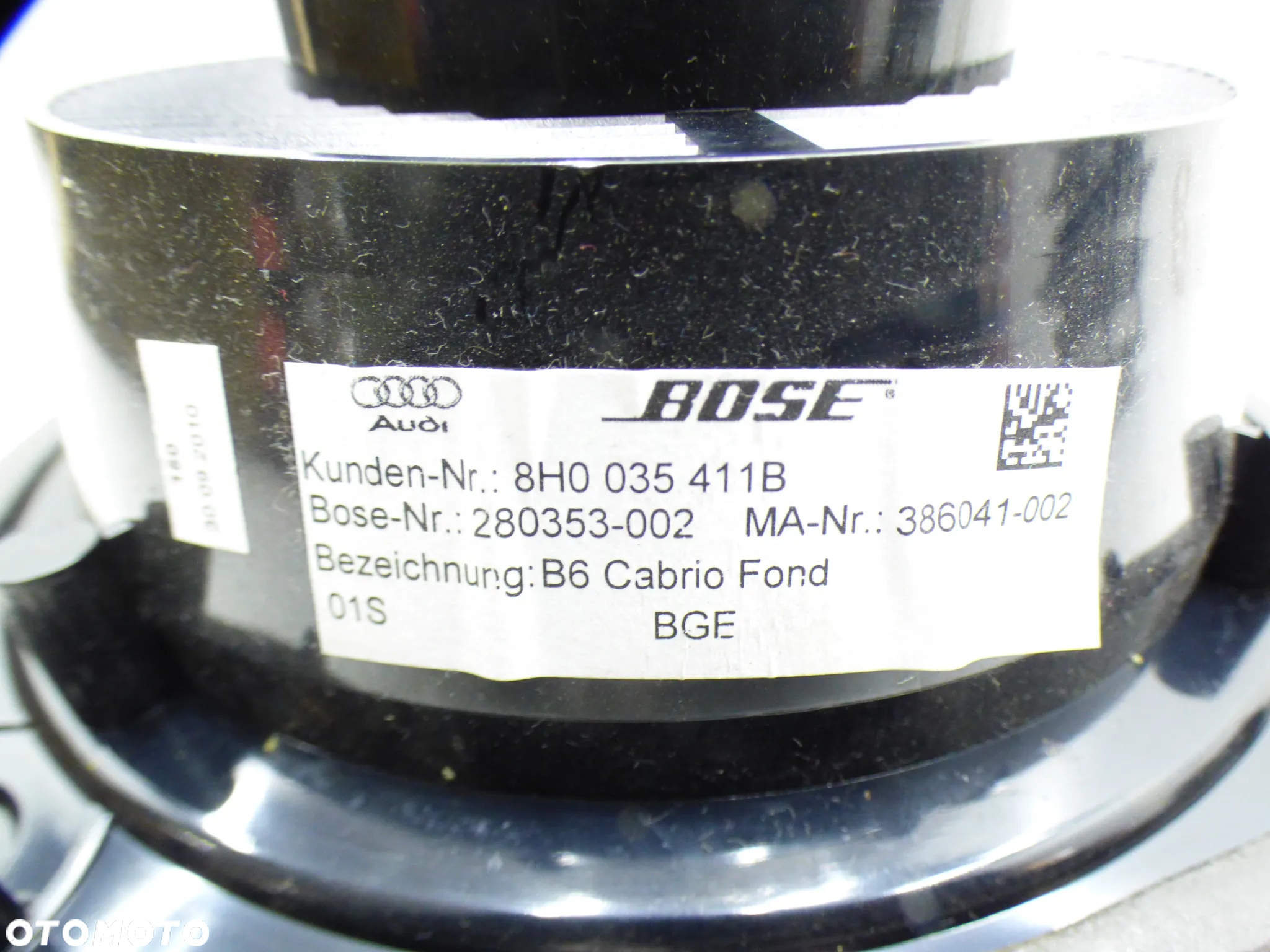 AUDI A3 8P GŁOŚNIKI BOSE WZMACNIACZ ZESTAW 8E0035411B 8H0035411B 8P3035223 GORLICE - 12