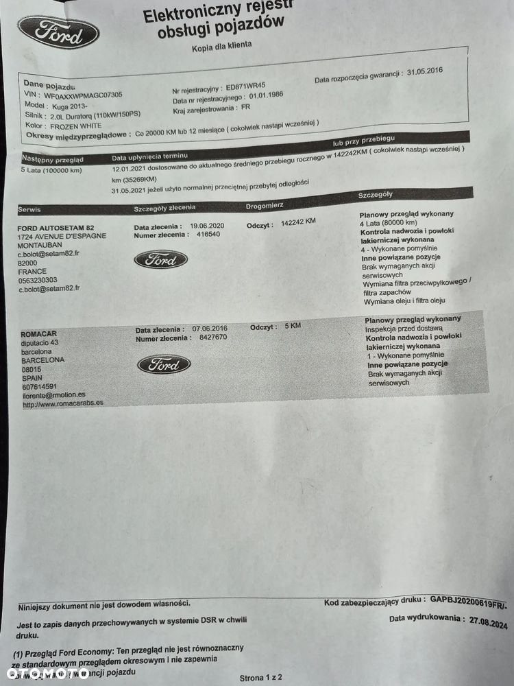 Ford Kuga 2.0 TDCi 2x4 SYNC - 27