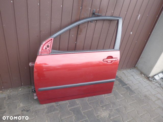 DRZWI LEWY PRZÓD LEWE PRZEDNIE KOMPLETNE TOYOTA COROLLA E12 KOMBI KOLOR 3N8 - 9