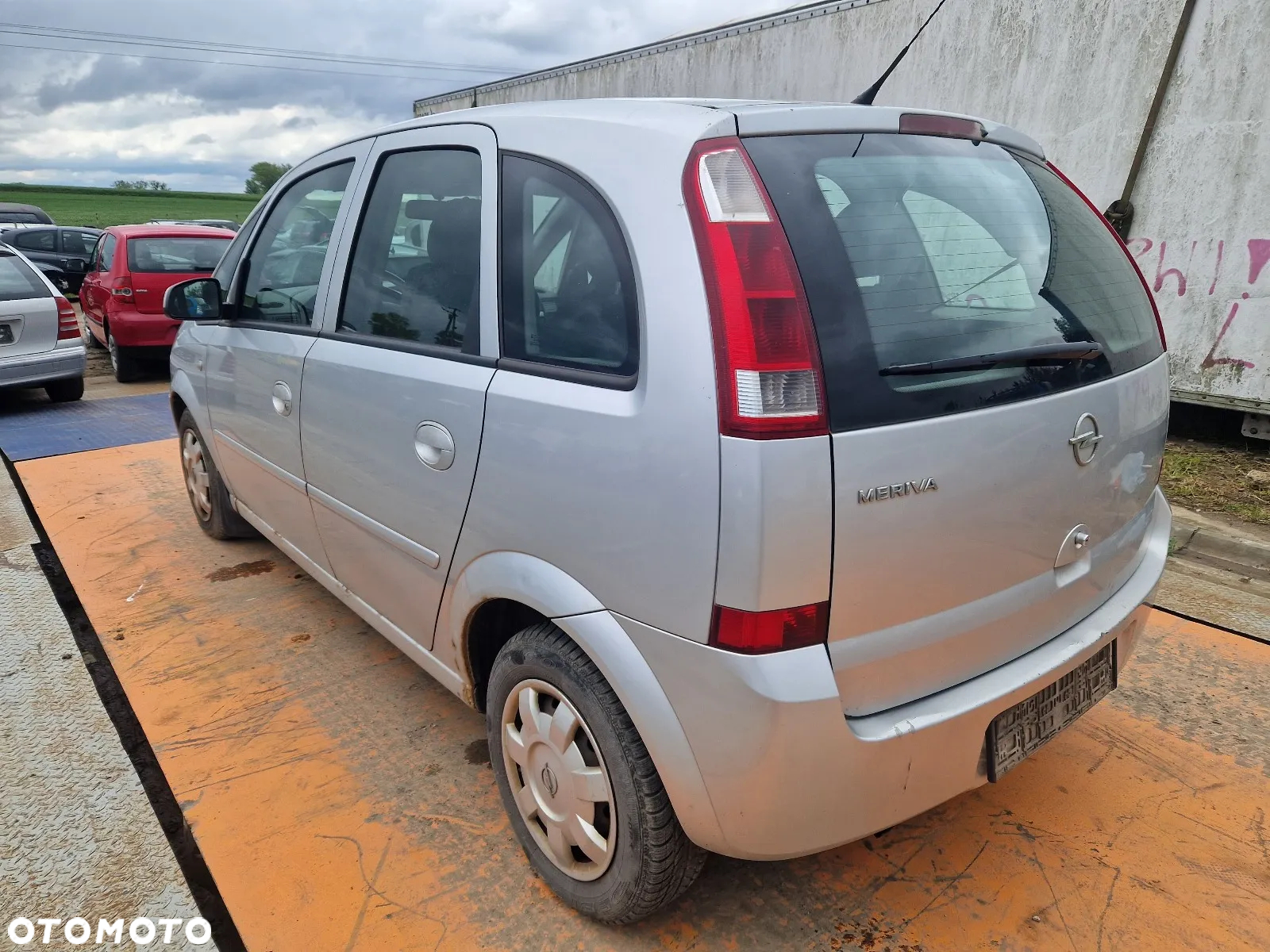 Opel MERIVA A 2004-2010 Silnik 1.4 16V Twinport Z14XEP 90KM/66kW Z157 na części drzwi maska - 4