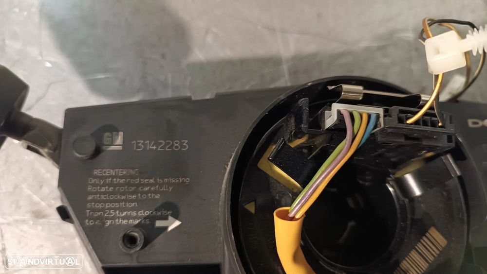 COMUTADOR / MANETE PISCAS / LIMPA VIDROS / FITA AIRBAG OPEL CORSA D 13142283 12274700 - 2