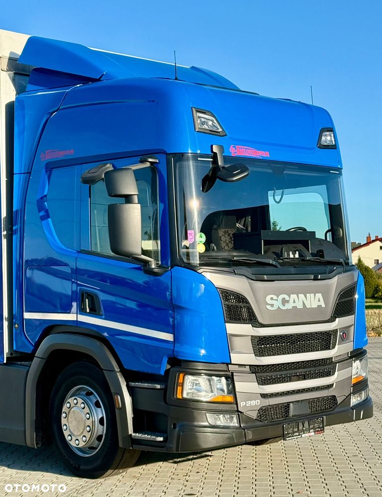Scania P280 / FIRANKA / 20 EUROPALET / SYPIALKA / SILNIK 6 / AUTOMAT / EURO 6 / NISKI PRZEBIEG / 12.2021 ROK - 10