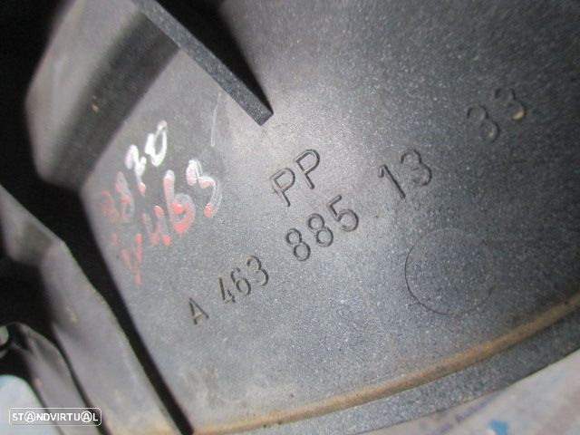Grelha Friso A4638851333 MERCEDES W463 2002 G400CDI 250CV 5P AZUL FRT SUPORTE DE MATRICULA - 3