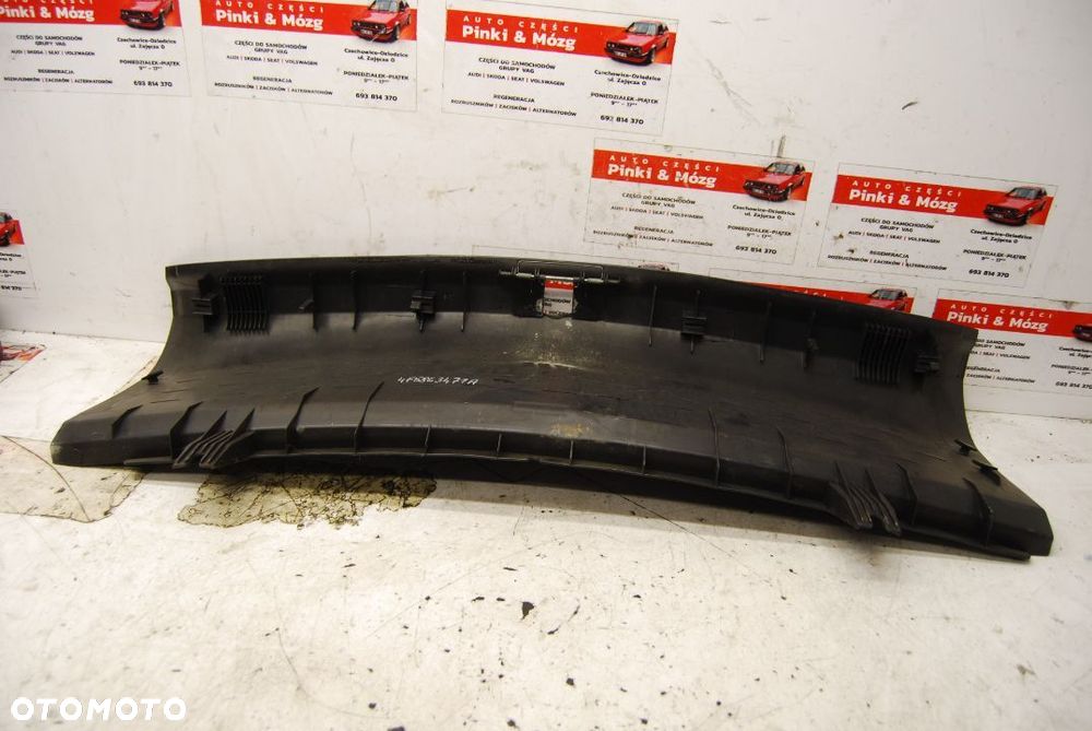 OSŁONA PROGU BAGAŻNIKA TYŁ TYLNA 4F5863471A AUDI A6 C6 SEDAN - 3